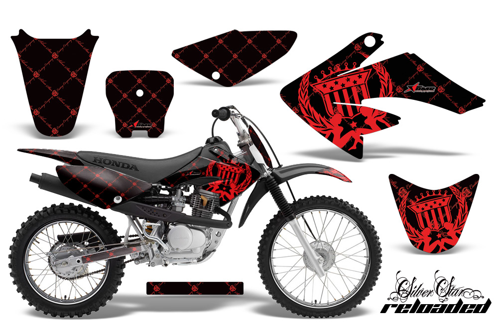 Honda CRF 70-80-100 Graphics Kit SSR RB